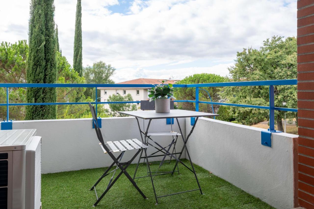 Apartmán L'Airbusien - Terrasse Et Parking - Airbus A Cote Colomiers Exteriér fotografie